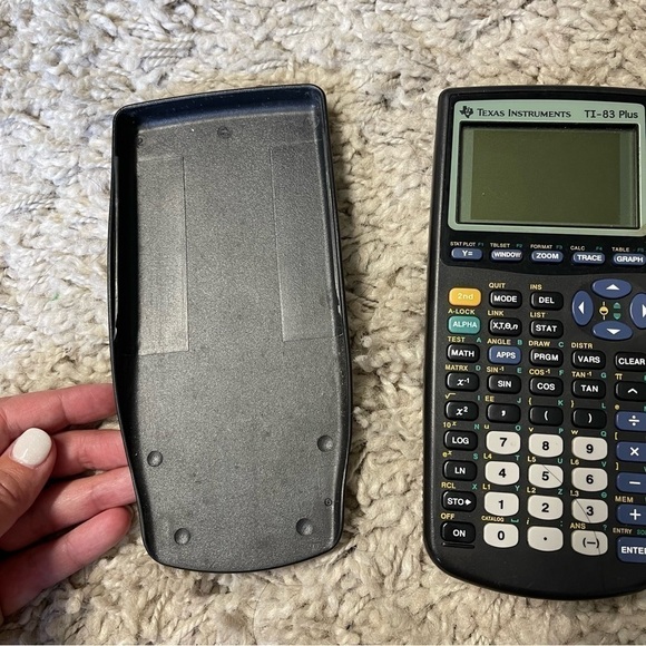 TI-83 plus calculator Texas instruments black - Picture 4 of 6